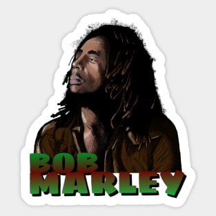 Bob Marley Sticker